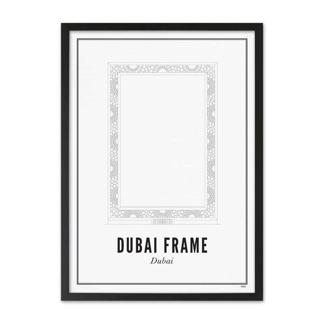 Poster of Dubai Frame | WIJCK.
